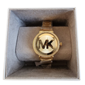 Reloj Michael Kors Mujer Dorado Acero Inoxidable MK Elegante