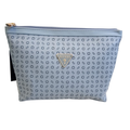 Cosmetiquera Guess original azul con monograma G