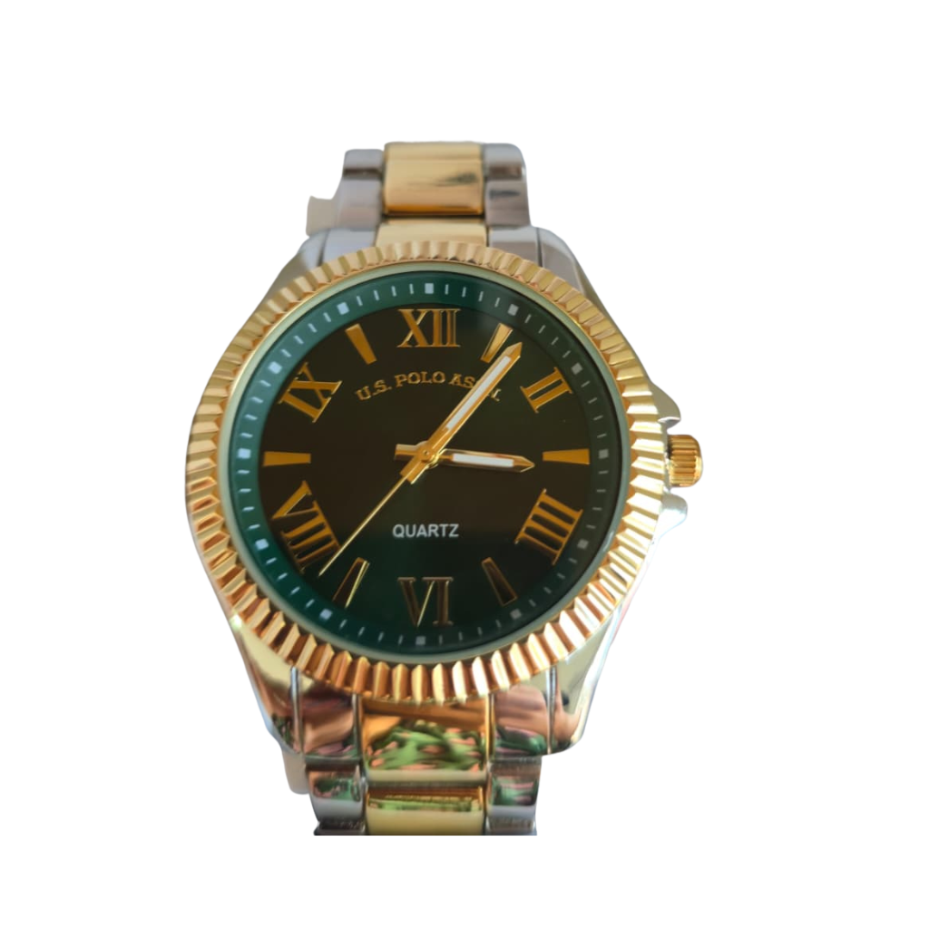 Reloj U.S. Polo Assn. Bicolor Dorado y Plata