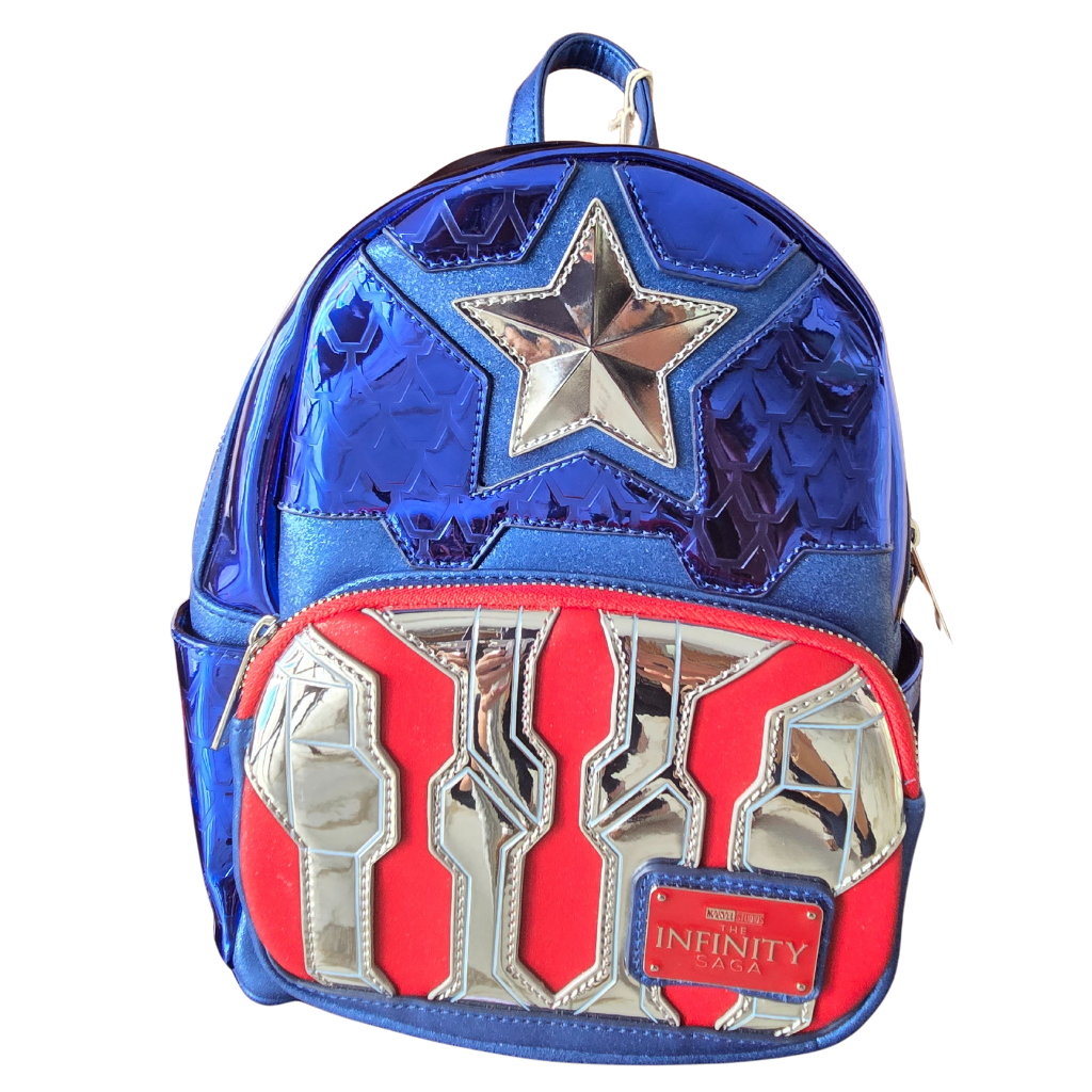Mochila Loungefly Marvel Capitán América Infinity Saga Edición Especial