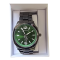 Reloj U.S. Polo Assn. para Hombre Negro con Carátula Verde