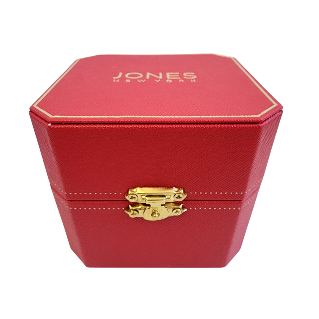 Reloj Jones New York Dorado Tipo Brazalete con Cristales