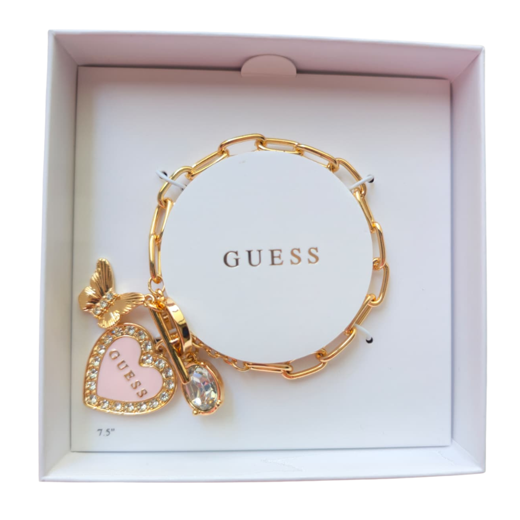 Pulsera Guess con dijes y cristales