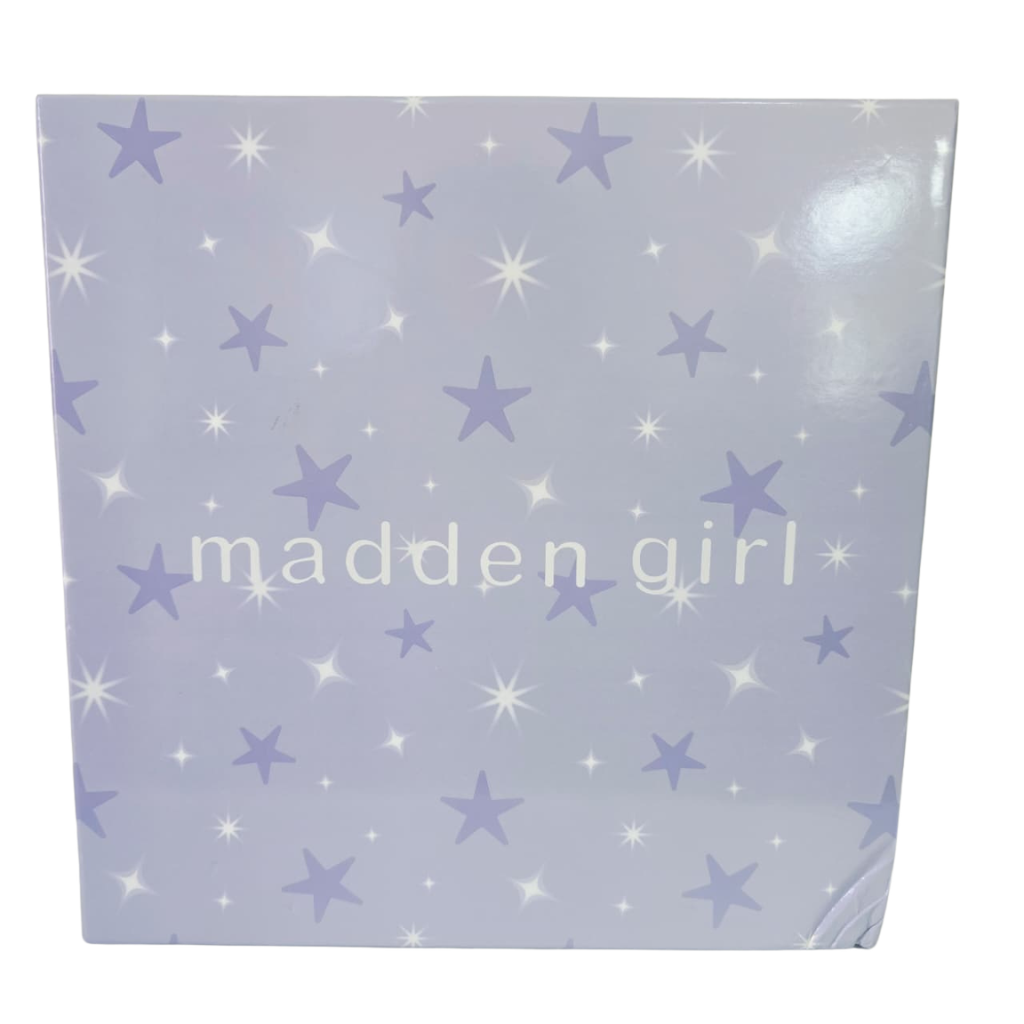 Set Madden Girl Mochila Mini y Cartera Negra con Estrellas – 2 Piezas