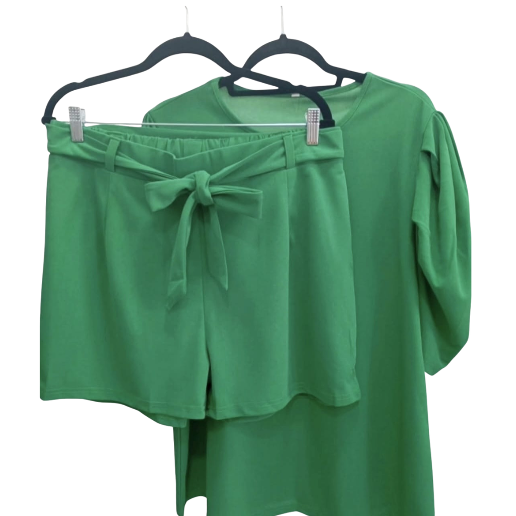 Set short + blusa súper cómodo y favorecedor