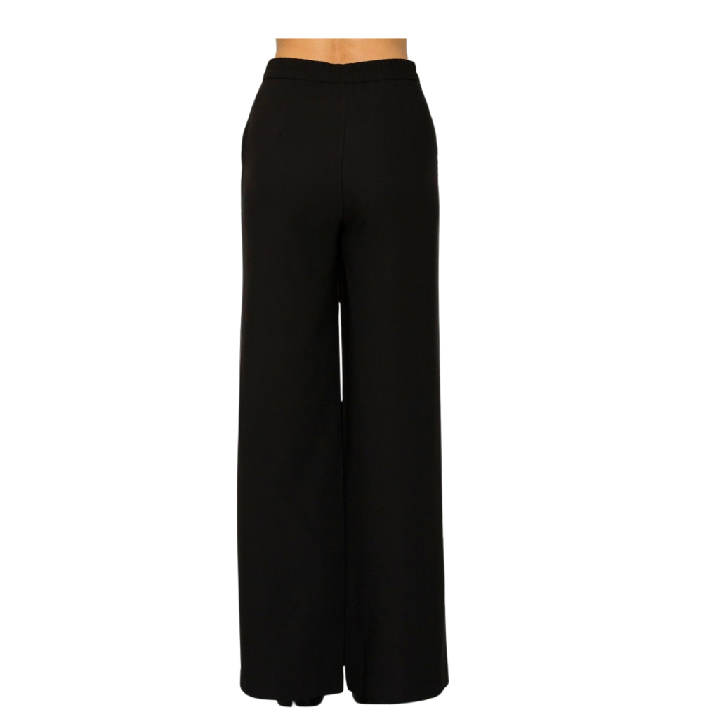Pantalón Palazzo Negro de Vestir