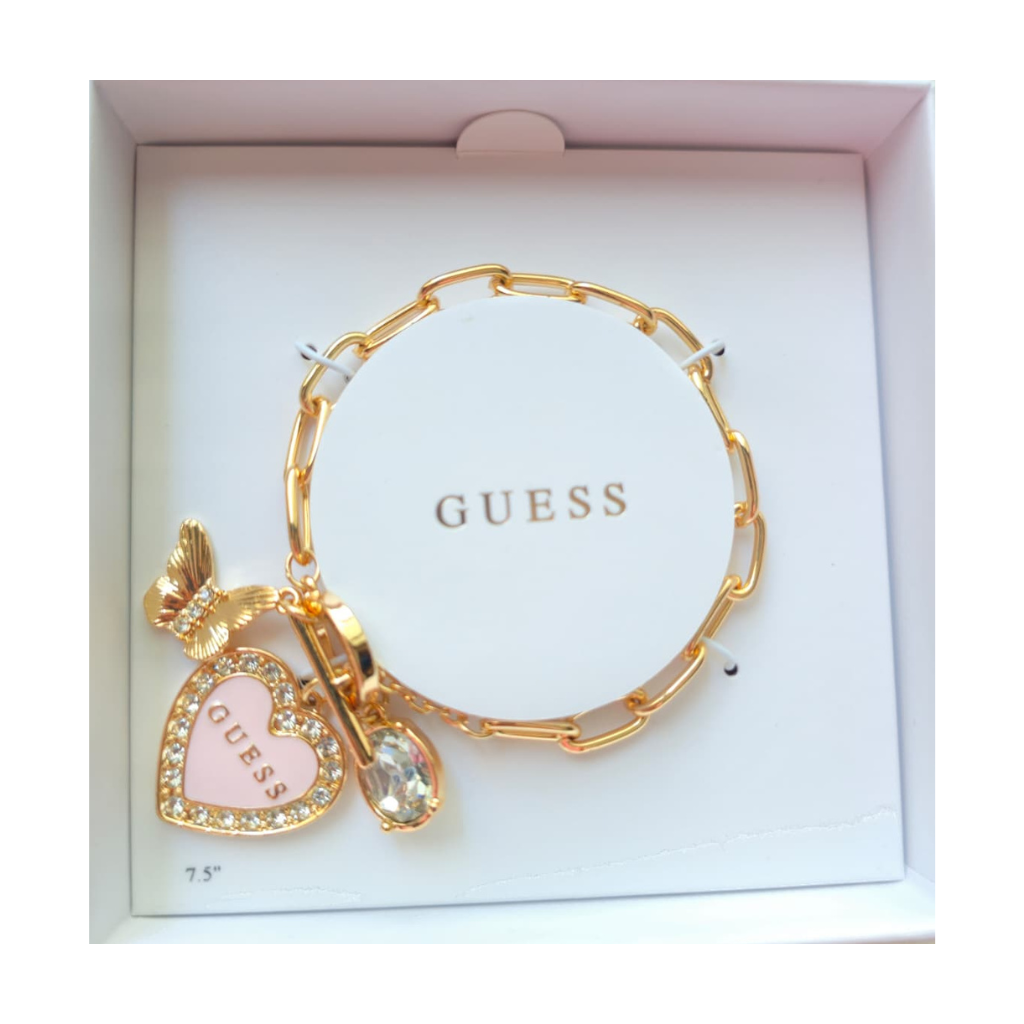 Pulsera Guess con dijes y cristales