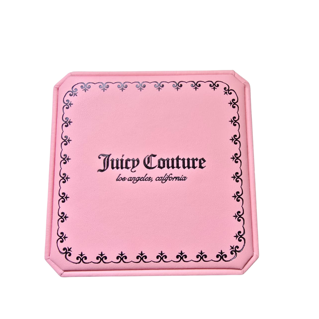 Reloj Juicy Couture con Charms Plateado y Estuche Rosa