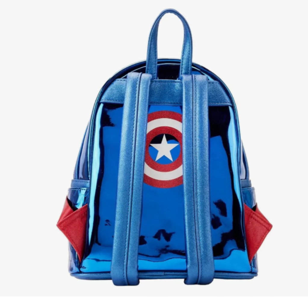 Mochila Loungefly Marvel Capitán América Infinity Saga Edición Especial