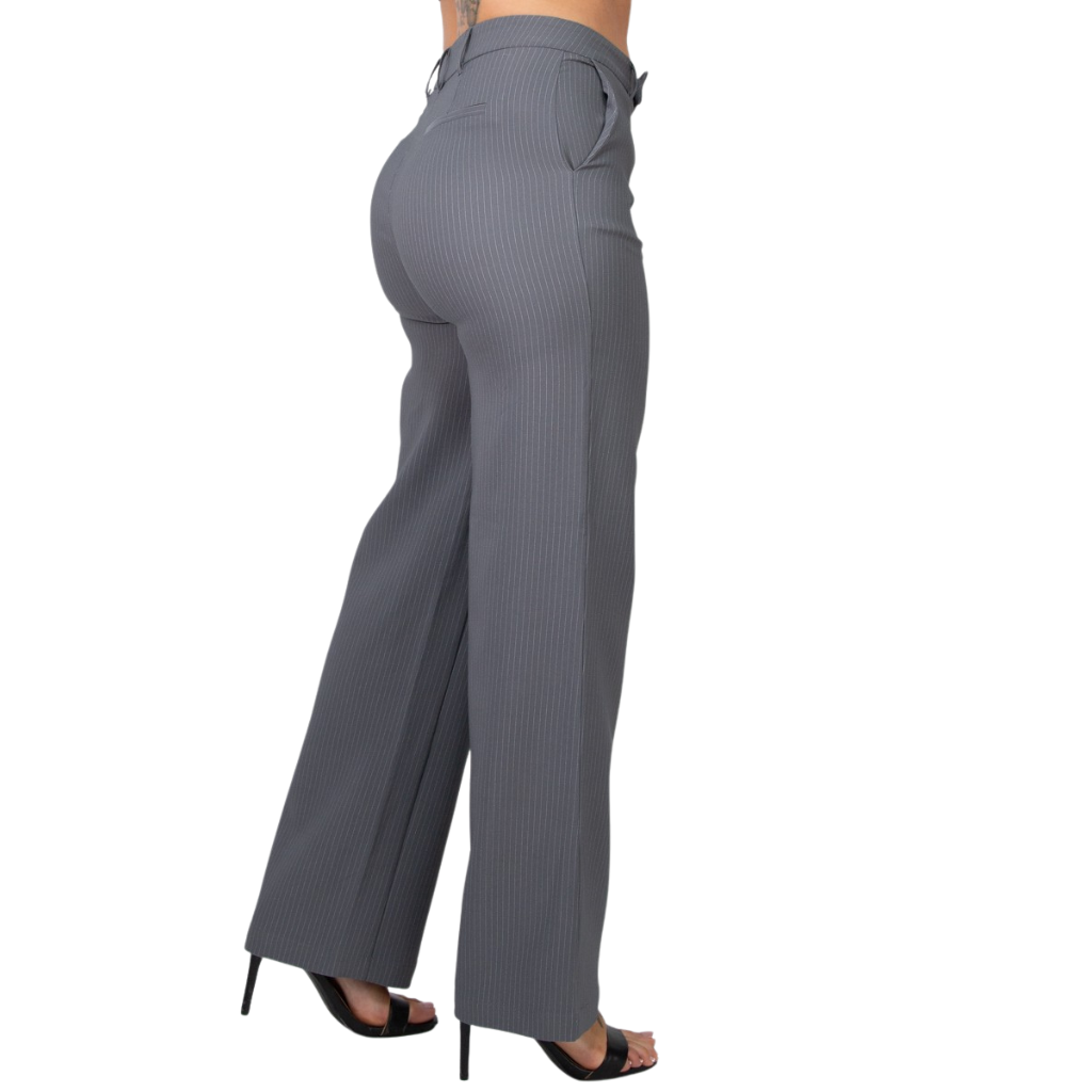Pantalón Sastre Gris con Raya Diplomática