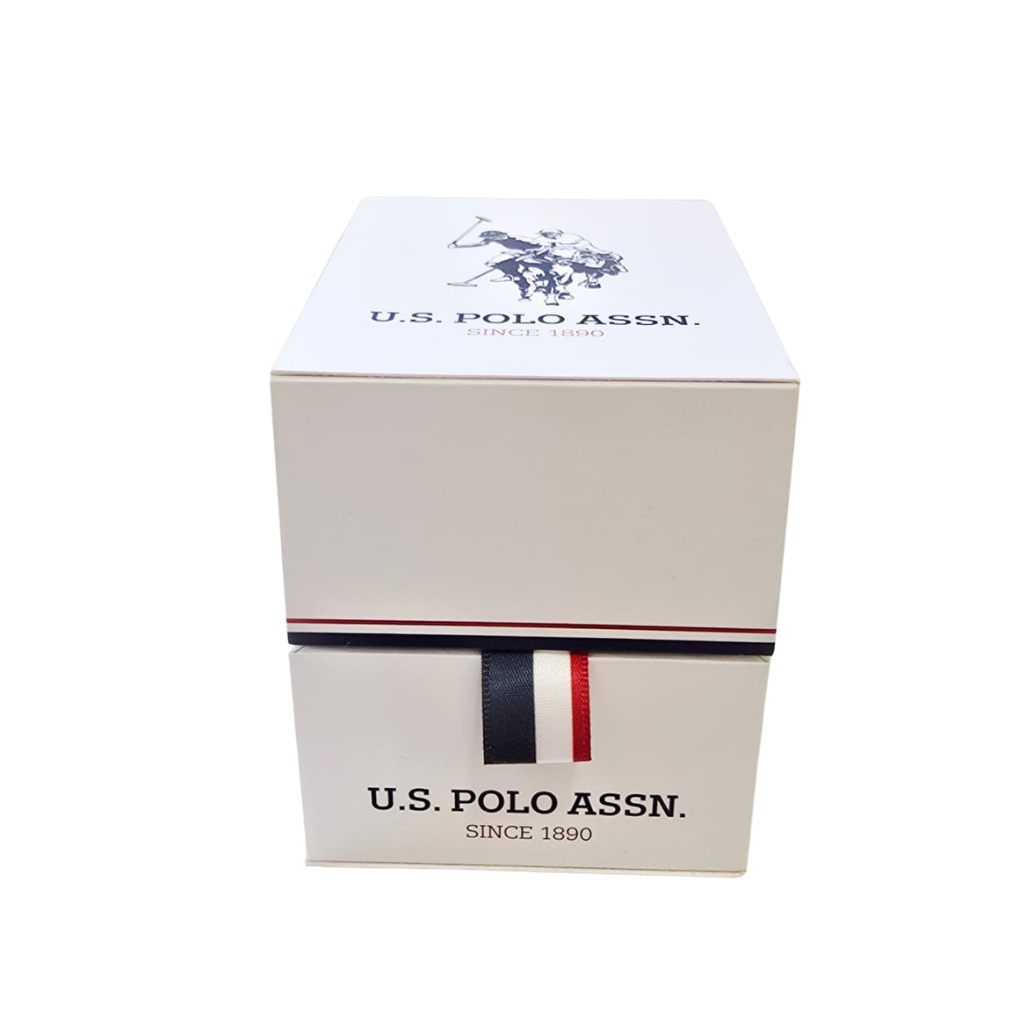 Reloj U.S. Polo Assn. para Hombre Negro con Carátula Verde