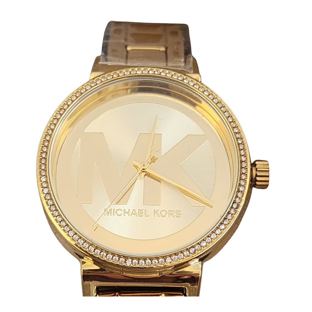 Reloj Michael Kors Mujer Dorado Acero Inoxidable MK Elegante
