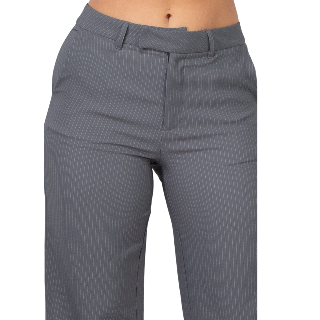Pantalón Sastre Gris con Raya Diplomática