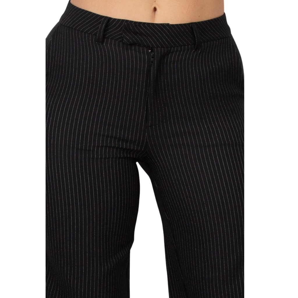 Pantalón Sastre Recto a Rayas