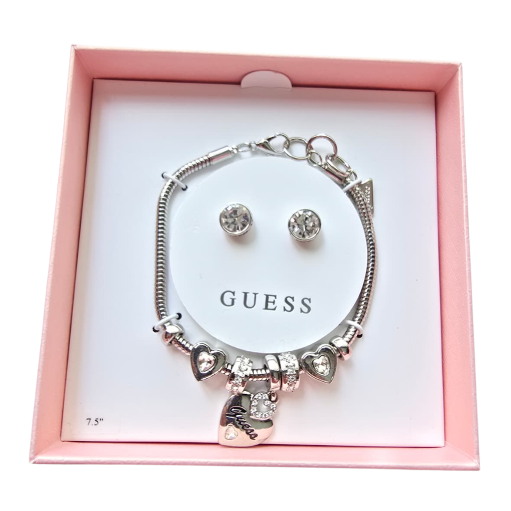 Set Guess con pulsera y aretes