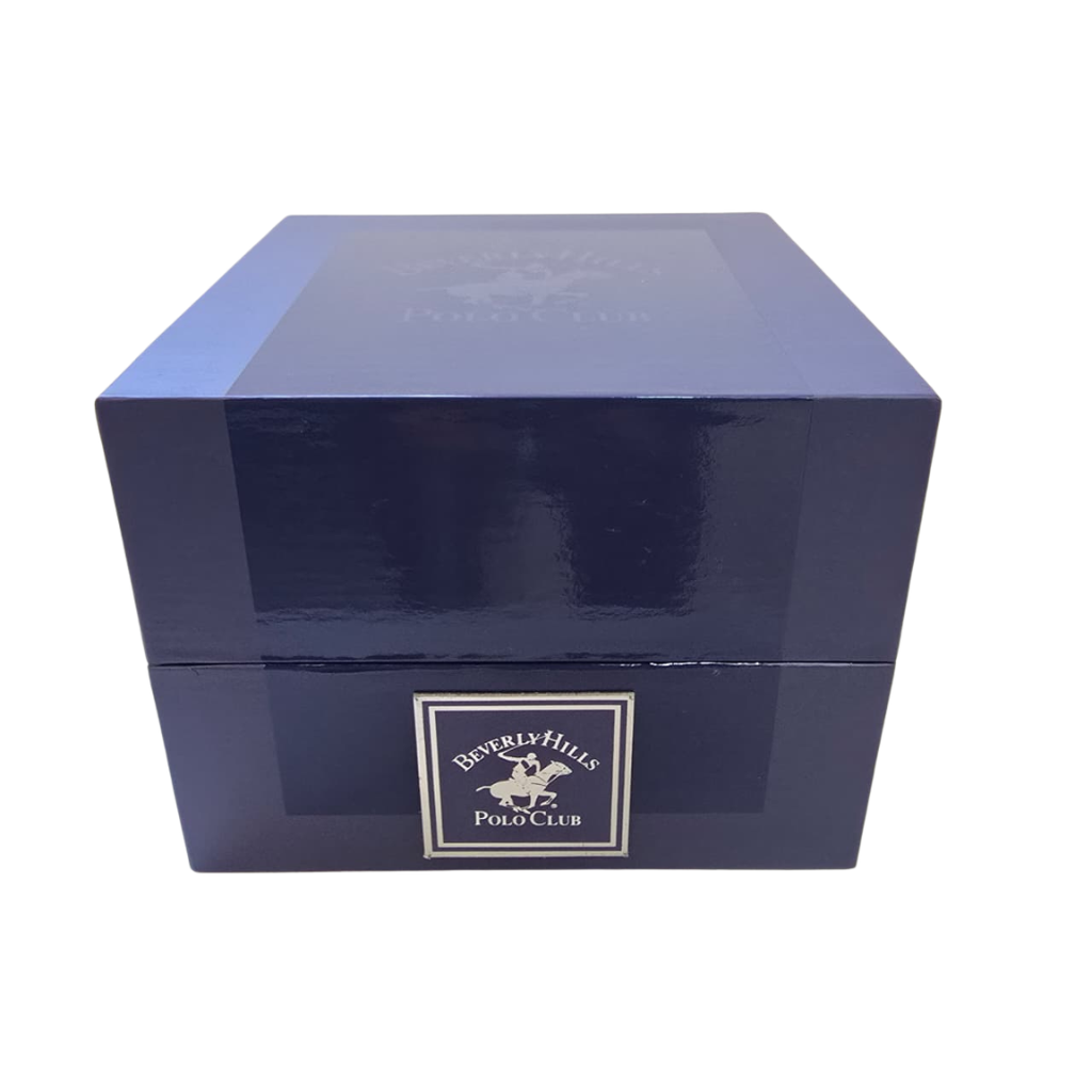 Set Beverly Hills Polo Club para Hombre con Reloj, Pulseras y Collar