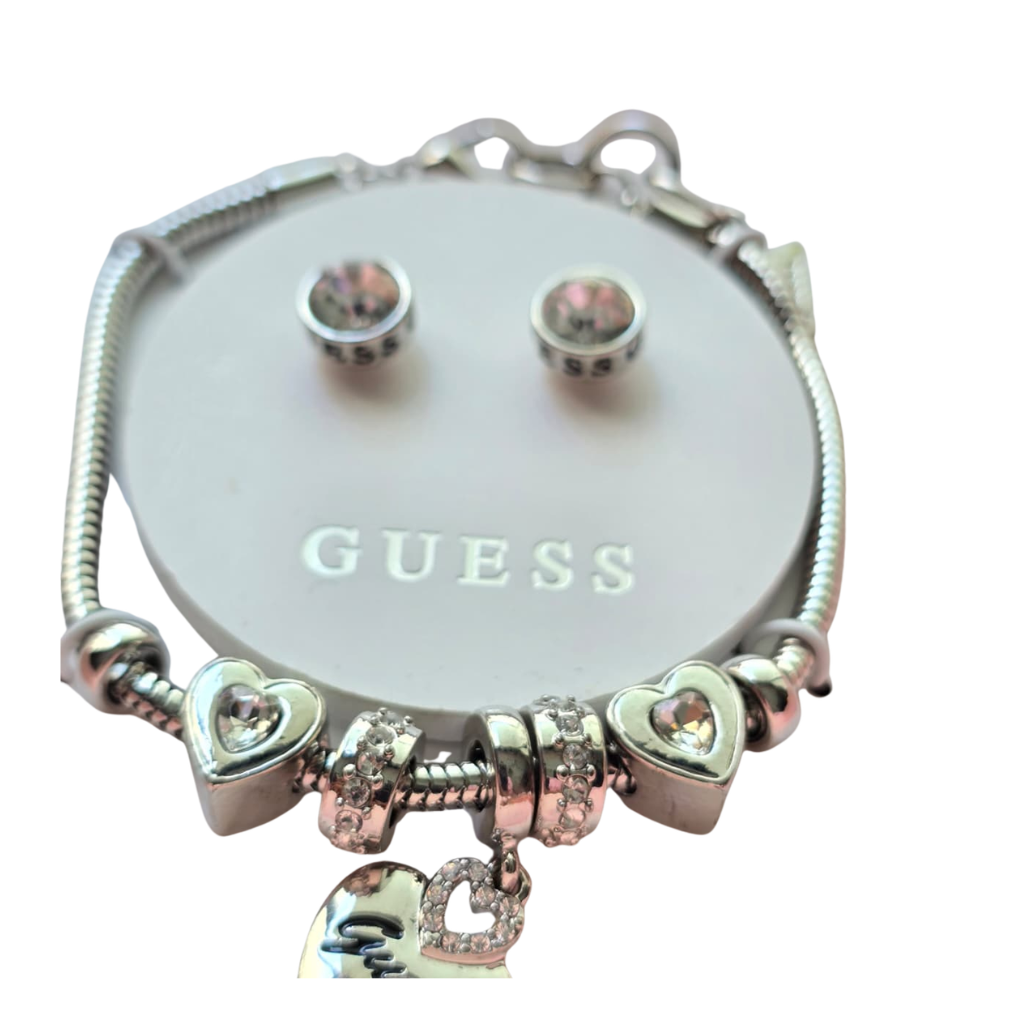 Set Guess con pulsera y aretes