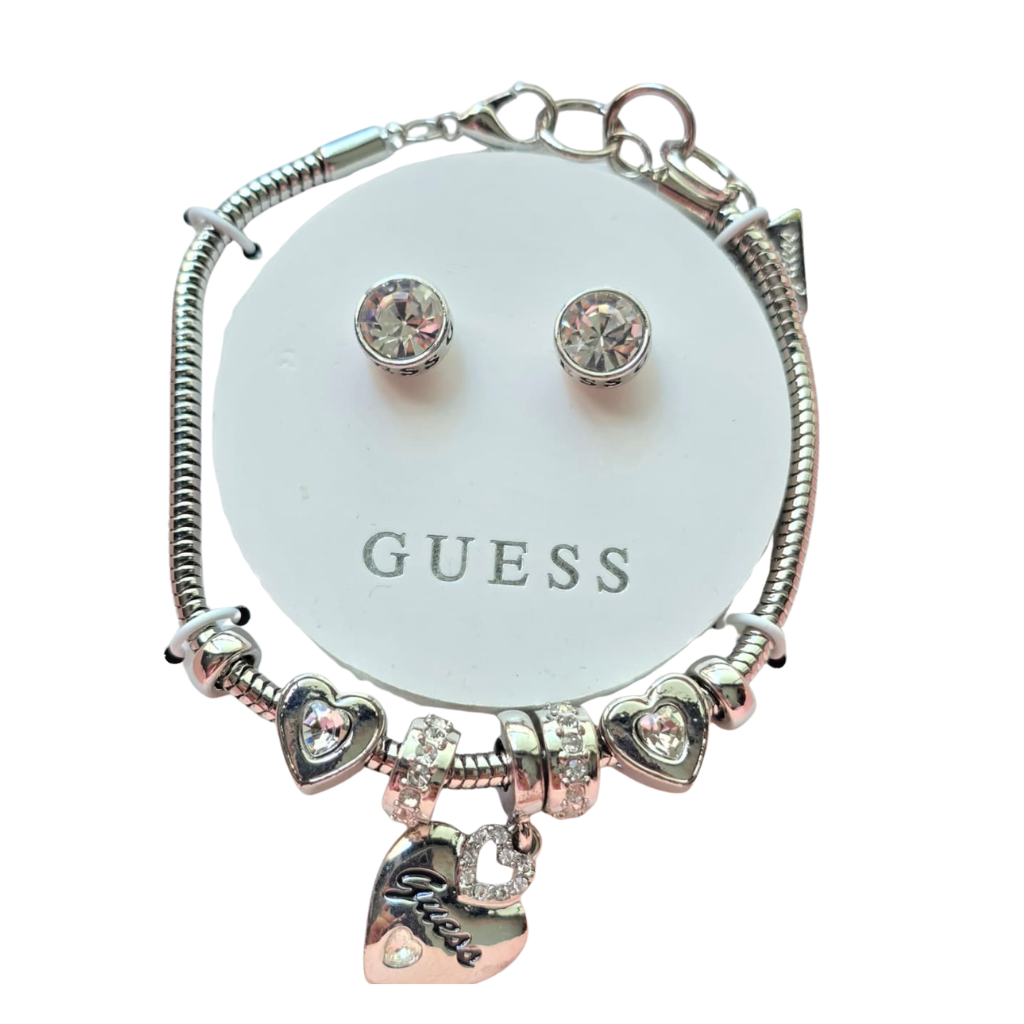 Set Guess con pulsera y aretes