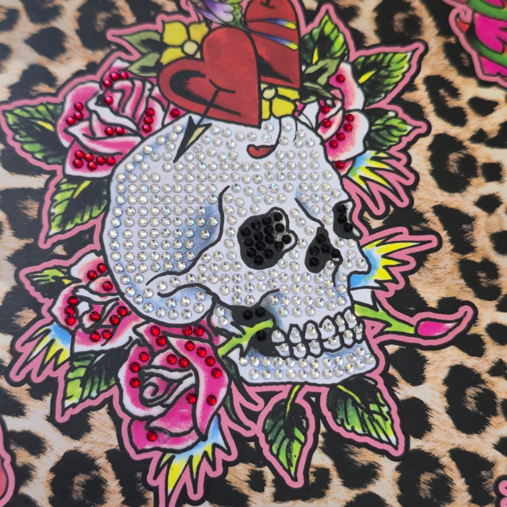 Reloj Pulsera Ed Hardy Charm Bracelet Negro con Dijes y Cristales Original