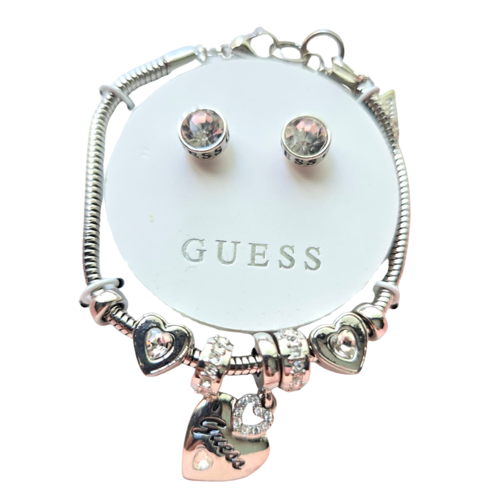 Set Guess con pulsera y aretes